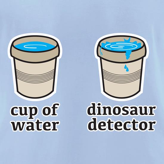 Dino Detector t shirt